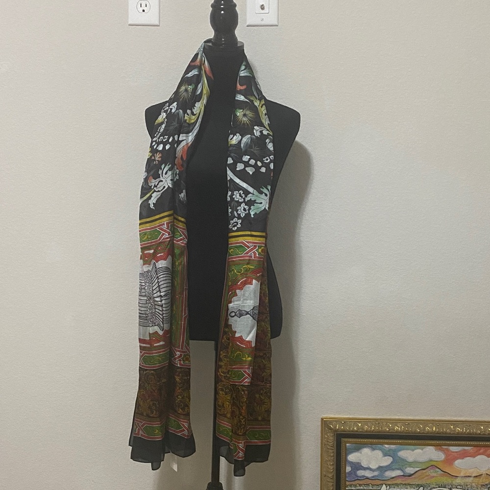 NEW WITH TAGS Xinmurffy Colorful Patterned Scarf‎